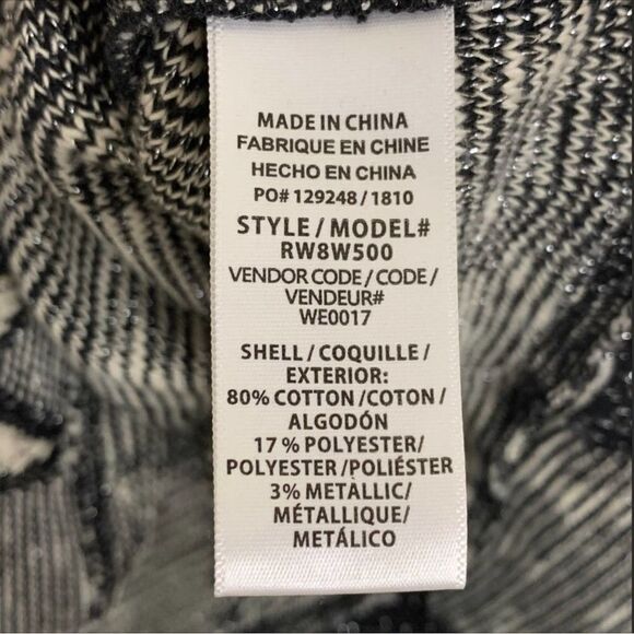 Splendid Stargazer Metallic Star Print Sweater, Size Medium Excellent Condition. - Picture 5 of 7